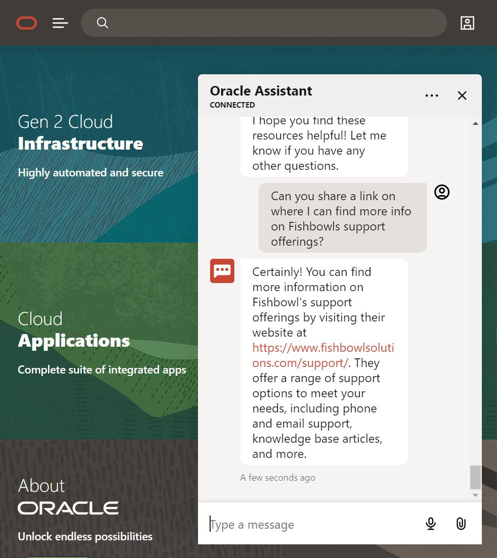 Oracle – Documentation and Support