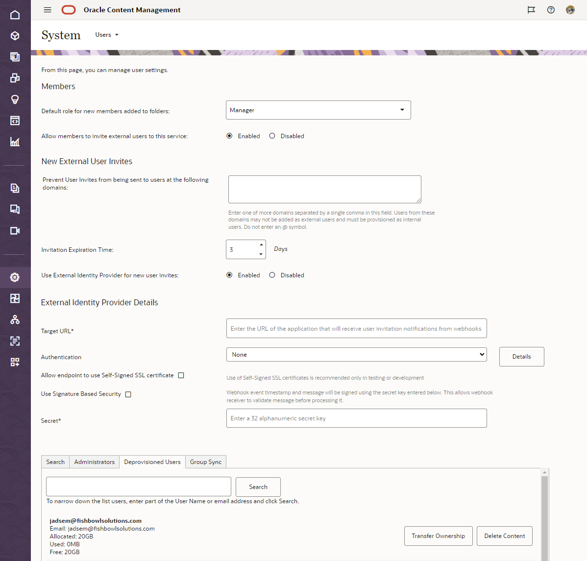 How to: Back-Up Oracle Content Management