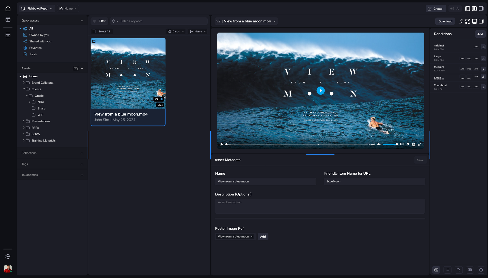 The WebCenter Content Video Creation Platform for teams