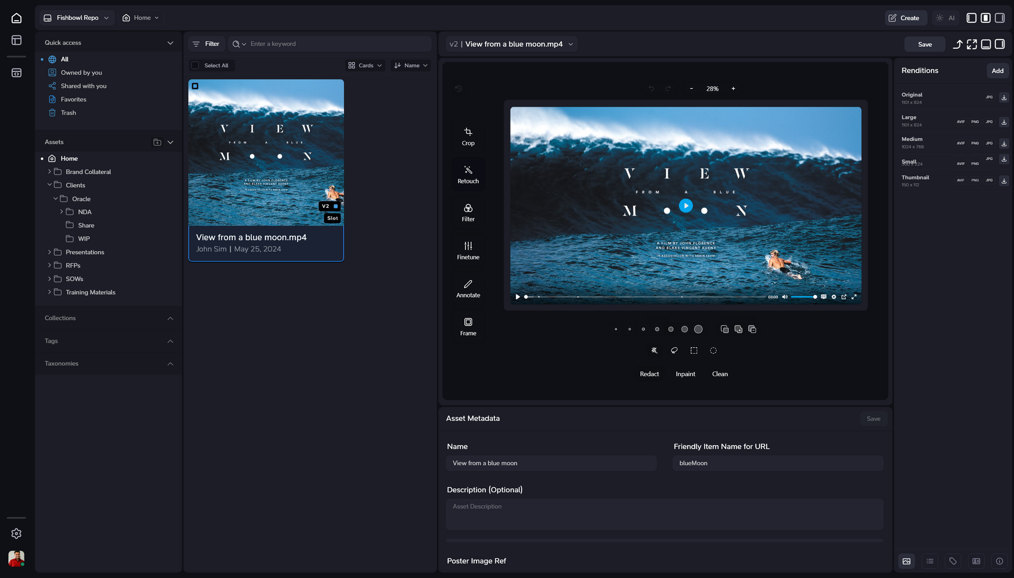 The WebCenter Content Video Creation Platform for teams