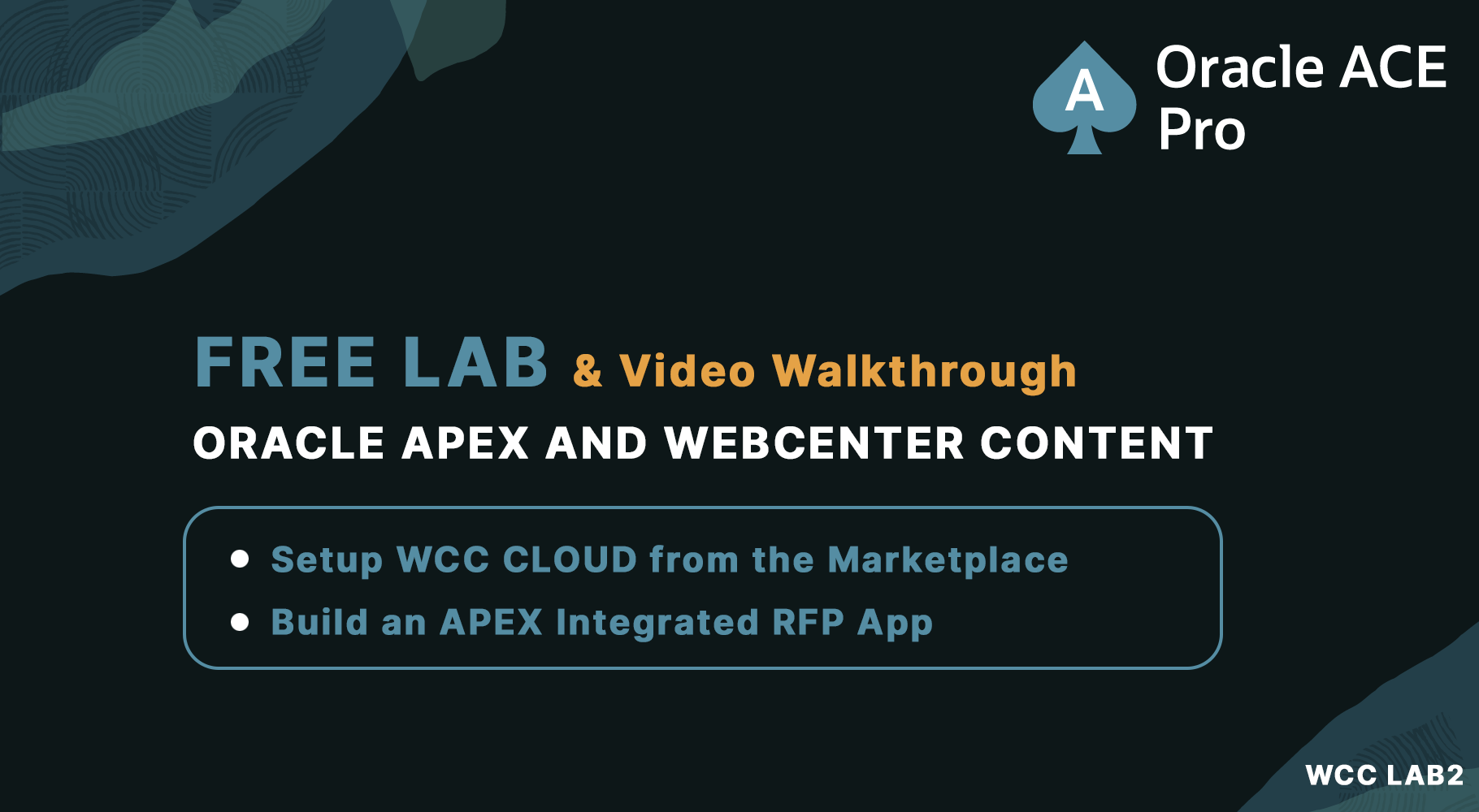 Lab2: Installing WCC Cloud from Oracle Marketplace