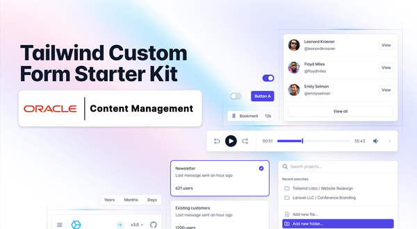 Oracle Content Management Custom Form Component - Starter Kit