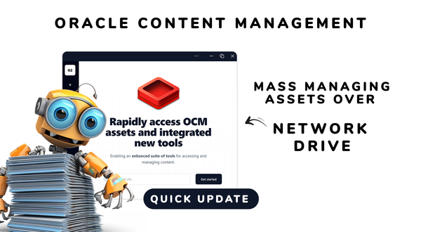 OCM Assets Desktop App - Quick Update Mass Asset Management
