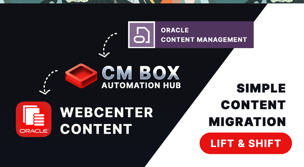Oracle Content Management Migration to WebCenter Content