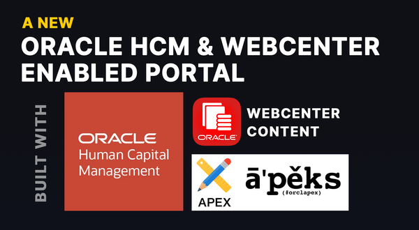 The Oracle HCM Employee Engagement Portal built with WebCenter Content