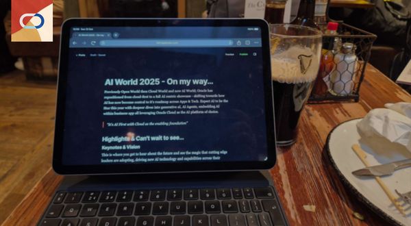 AI World 2025 - On my way…